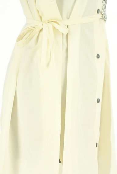 OSMOSIS（オズモーシス）の古着「レース切り替えロングシャツ（ブラウス）」大画像５へ