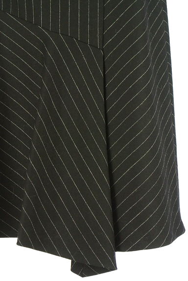 LAUTREAMONT（ロートレアモン）の古着「イレギュラーヘムストライプミモレスカート（スカート）」大画像５へ