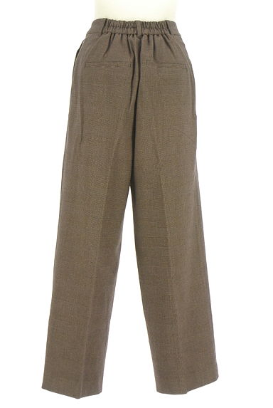 LAUTREAMONT（ロートレアモン）の古着「グレンチェック柄ワイドパンツ（パンツ）」大画像２へ