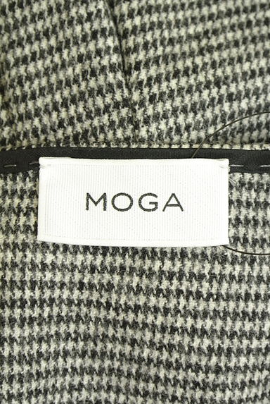 MOGA（モガ）の古着「ストール付きチェック柄ペプラムカットソー（カットソー・プルオーバー）」大画像６へ