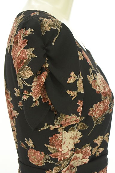 MISCH MASCH（ミッシュマッシュ）の古着「花柄膝上シフォンワンピース（ワンピース・チュニック）」大画像５へ