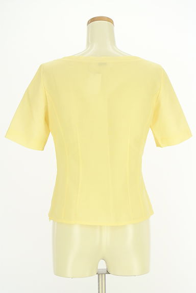 KARL LAGERFELD（カールラガーフェルド）の古着「ボートネックシアーブラウス（カットソー・プルオーバー）」大画像２へ