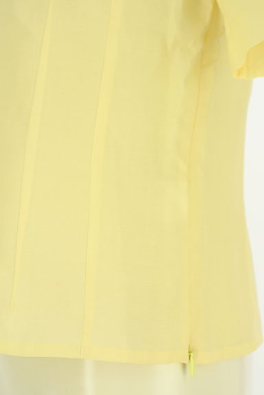 KARL LAGERFELD（カールラガーフェルド）の古着「ボートネックシアーブラウス（カットソー・プルオーバー）」大画像５へ