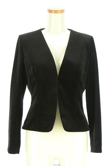 ANAYI（アナイ）の古着「ノーカラーベロアジャケット（ジャケット）」大画像１へ