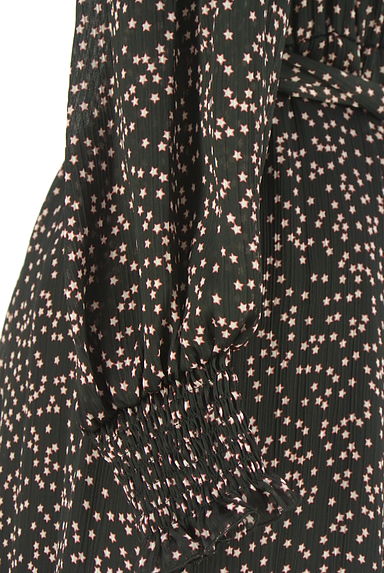 ANAYI（アナイ）の古着「ベルト付き星柄シフォンロングワンピース（ワンピース・チュニック）」大画像４へ