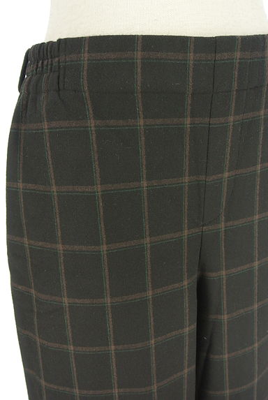 COMME CA（コムサ）の古着「チェック柄セミワイドパンツ（パンツ）」大画像４へ