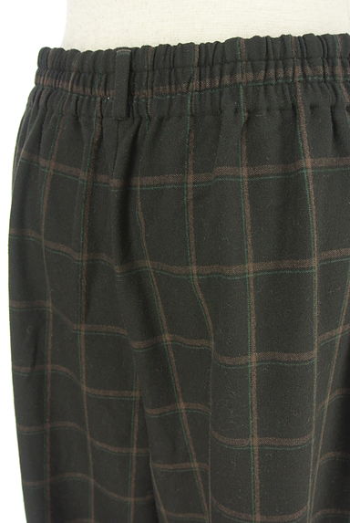 COMME CA（コムサ）の古着「チェック柄セミワイドパンツ（パンツ）」大画像５へ