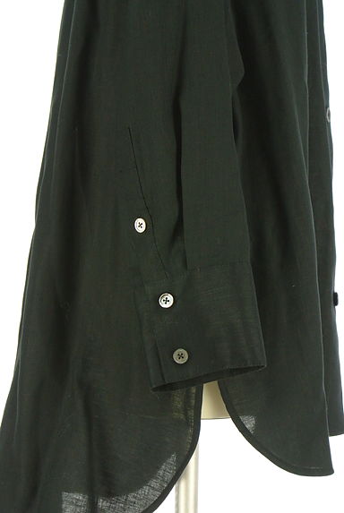 MOGA（モガ）の古着「オーバーサイズバックスリットリネンシャツ（ブラウス）」大画像５へ