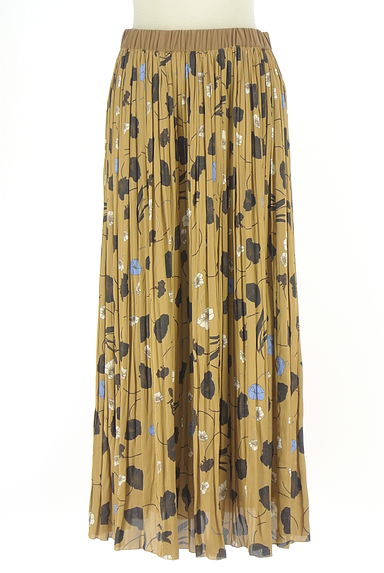 MOGA（モガ）の古着「花柄プリーツロングスカート（ロングスカート・マキシスカート）」大画像１へ