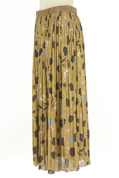 MOGA（モガ）の古着「花柄プリーツロングスカート（ロングスカート・マキシスカート）」大画像３へ