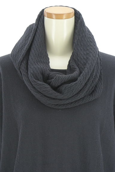 INED（イネド）の古着「スヌード付きドルマンニット（ニット）」大画像４へ