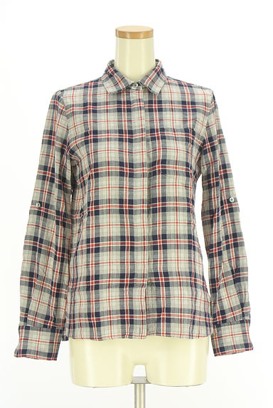 GALLARDAGALANTE（ガリャルダガランテ）の古着「チェック柄2WAYコットンシャツ（カジュアルシャツ）」大画像１へ