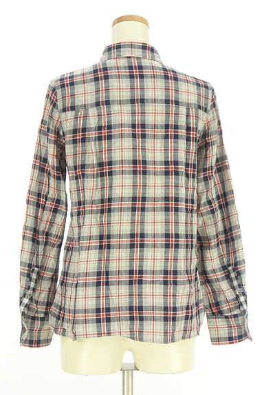 GALLARDAGALANTE（ガリャルダガランテ）の古着「チェック柄2WAYコットンシャツ（カジュアルシャツ）」大画像２へ