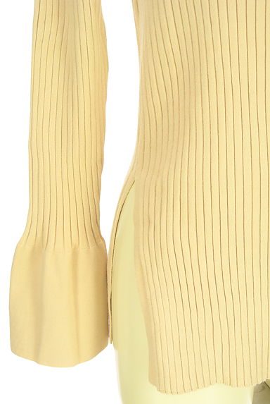 allureville（アルアバイル）の古着「ベルスリーブリブニットトップス（ニット）」大画像５へ