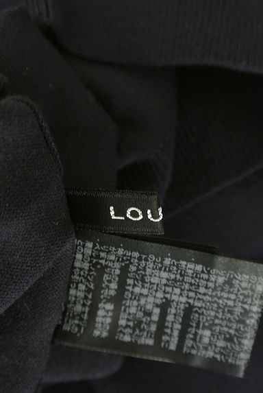 LOUNIE（ルーニィ）の古着「ゴールドボタン付きモックネックニットトップス（ニット）」大画像６へ