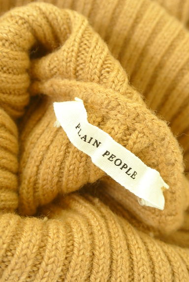 PLAIN PEOPLE（プレインピープル）の古着「タートルネックリブニットトップス（ニット）」大画像６へ