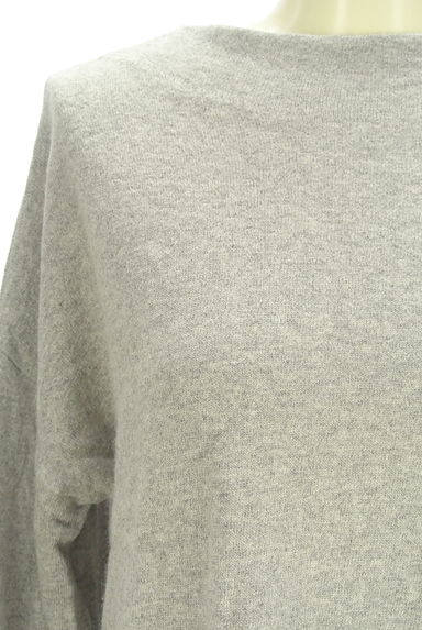 green label relaxing（グリーンレーベル リラクシング）の古着「ドロップショルダーニットトップス（ニット）」大画像５へ