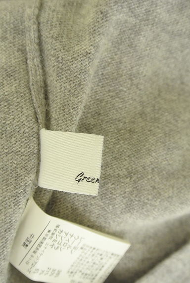 green label relaxing（グリーンレーベル リラクシング）の古着「ドロップショルダーニットトップス（ニット）」大画像６へ