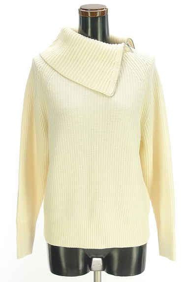 DES PRES（デプレ）の古着「ファスナー付きタートルネックニットトップス（セーター）」大画像１へ