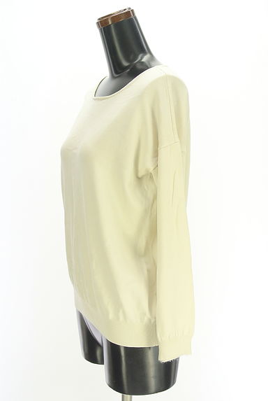 LOUNIE（ルーニィ）の古着「ラウンドネックニットトップス（ニット）」大画像３へ