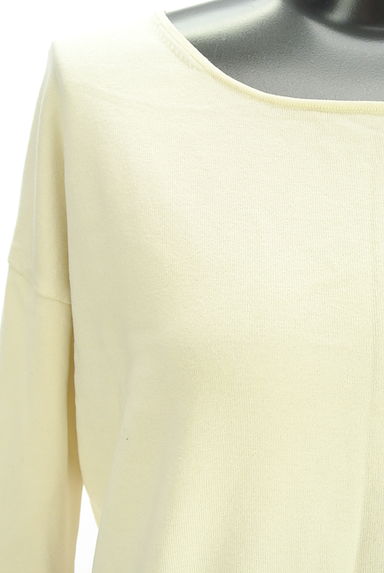 LOUNIE（ルーニィ）の古着「ラウンドネックニットトップス（ニット）」大画像４へ