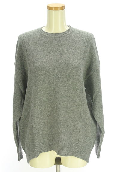 FRAY I.D（フレイアイディー）の古着「ラウンドヘムニットトップス（セーター）」大画像１へ