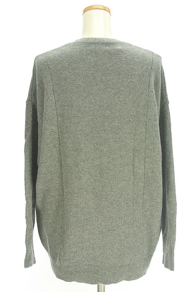 FRAY I.D（フレイアイディー）の古着「ラウンドヘムニットトップス（セーター）」大画像２へ