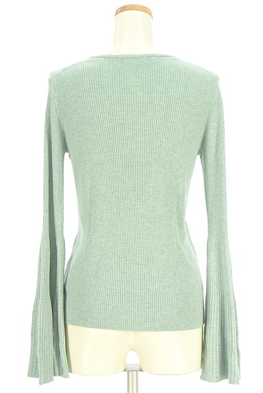 STYLEMIXER（スタイルミキサー）の古着「ベルスリーブリブニットトップス（ニット）」大画像２へ