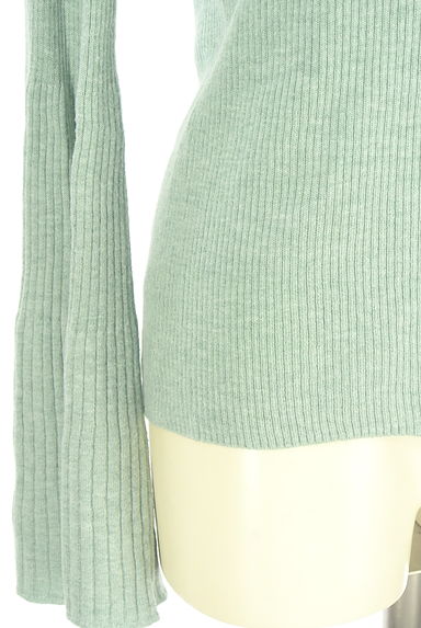 STYLEMIXER（スタイルミキサー）の古着「ベルスリーブリブニットトップス（ニット）」大画像５へ