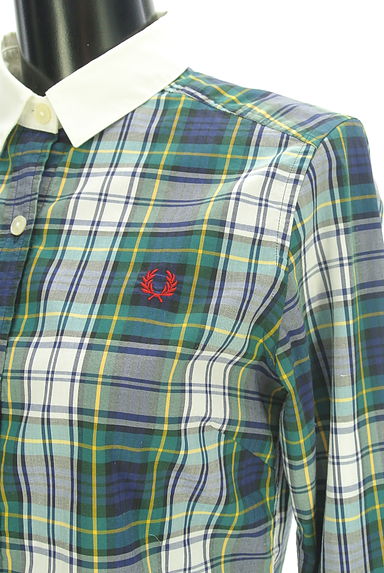 FRED PERRY（フレッドペリー）の古着「チェックシャツ（カジュアルシャツ）」大画像４へ