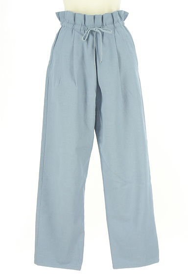 Spick and Span（スピック＆スパン）の古着「ウエストタックフリルドロストパンツ（パンツ）」大画像１へ