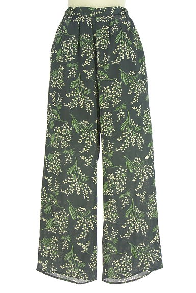 SLOBE IENA（スローブイエナ）の古着「花柄パンツ（パンツ）」大画像１へ