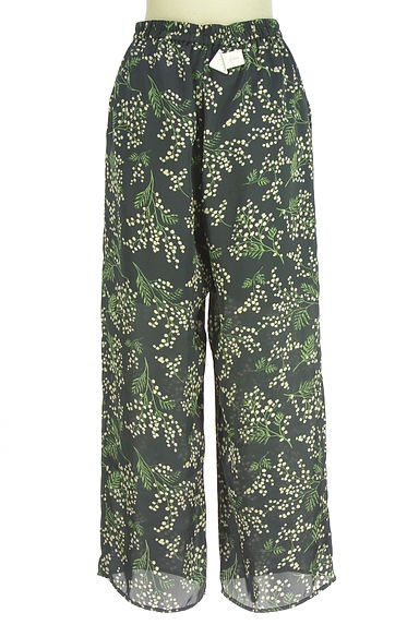 SLOBE IENA（スローブイエナ）の古着「花柄パンツ（パンツ）」大画像４へ