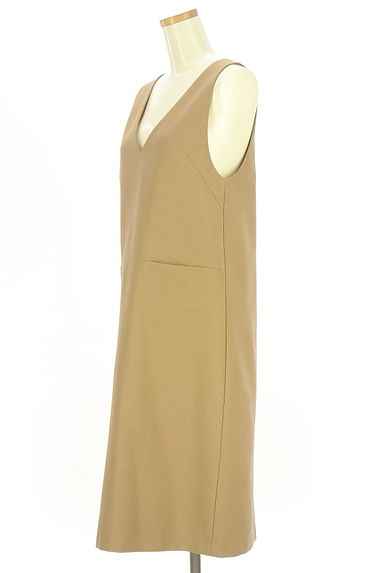 ROSSO（ロッソ）の古着「Vネックジャンパースカート（ワンピース・チュニック）」大画像３へ