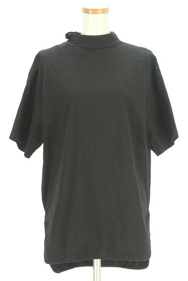 MACHATT（マチャット）の古着「バックオープン半袖ハイネックカットソー（カットソー・プルオーバー）」大画像１へ