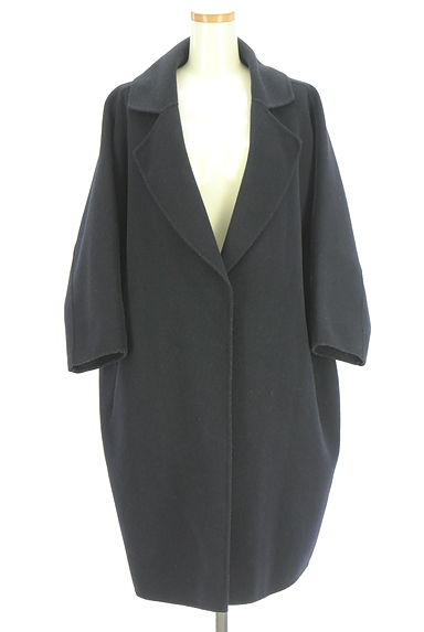 SENSE OF PLACE by URBAN RESEARCH（センスオブプレイス）の古着「ドルマンスリーブウール混ロングコート（コート）」大画像１へ