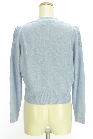 La boutique BonBon（ラブティックボンボン）の古着「花刺繍ニットカーディガン（カーディガン・ボレロ）」大画像２へ