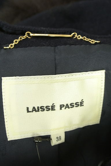 LAISSE PASSE（レッセパッセ）の古着「ファーフードショートコート（コート）」大画像６へ