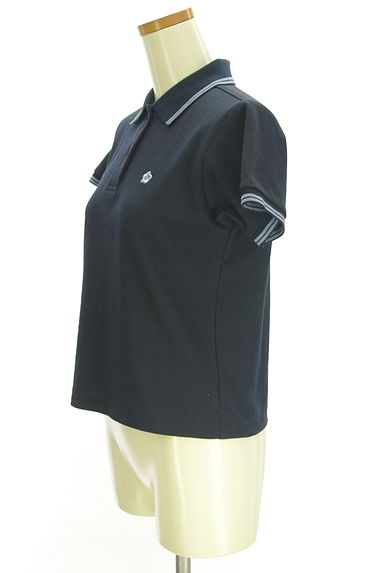 MARY QUANT（マリークワント）の古着「ワンポイントポロシャツ（ポロシャツ）」大画像３へ