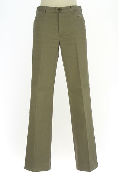 HUMAN WOMAN（ヒューマンウーマン）の古着「センタープレスストレートパンツ（パンツ）」大画像１へ