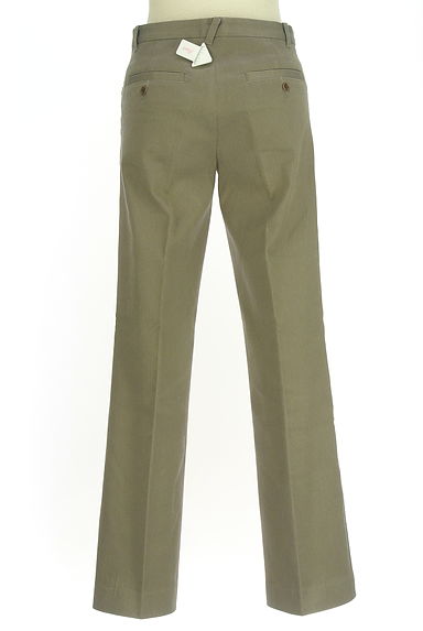 HUMAN WOMAN（ヒューマンウーマン）の古着「センタープレスストレートパンツ（パンツ）」大画像４へ