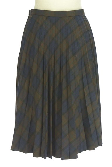 DO!FAMILY（ドゥファミリー）の古着「膝下丈チェックプリーツスカート（スカート）」大画像２へ