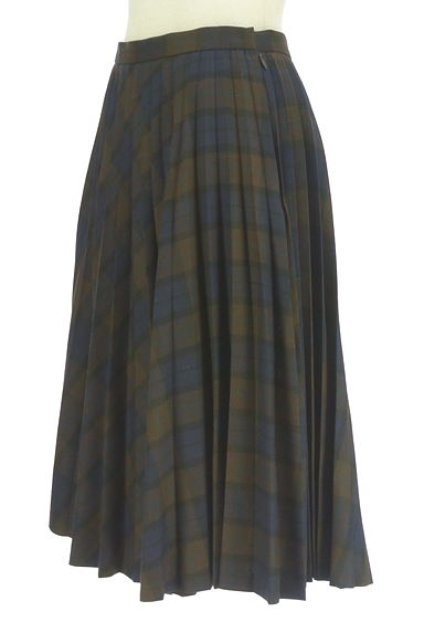 DO!FAMILY（ドゥファミリー）の古着「膝下丈チェックプリーツスカート（スカート）」大画像３へ