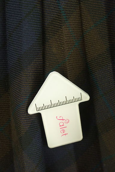 DO!FAMILY（ドゥファミリー）の古着「膝下丈チェックプリーツスカート（スカート）」大画像５へ