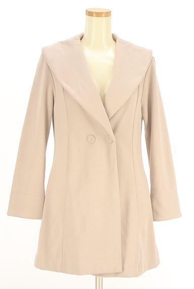 JILL by JILLSTUART（ジルバイジルスチュアート）の古着「バックリボンミドルコート（コート）」大画像１へ