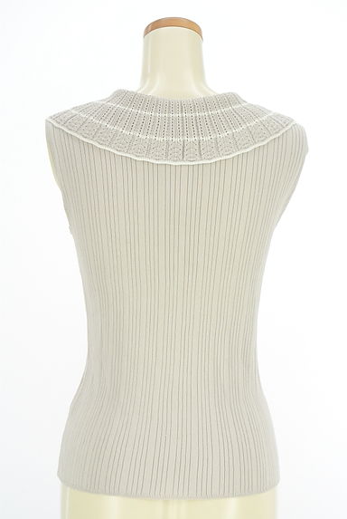 Couture Brooch（クチュールブローチ）の古着「透かし編み襟リブニット（ニット）」大画像２へ