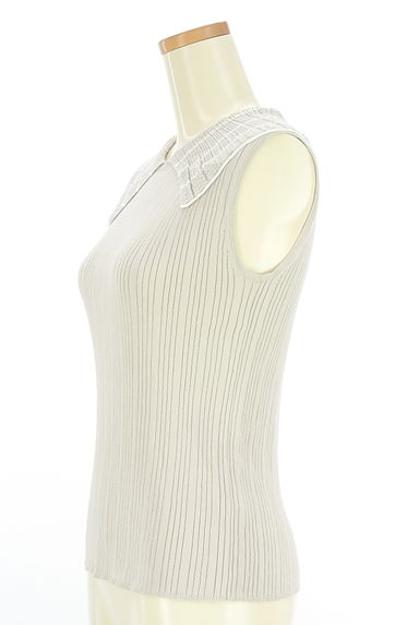 Couture Brooch（クチュールブローチ）の古着「透かし編み襟リブニット（ニット）」大画像３へ