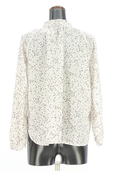 earth music&ecology（アースミュージック＆エコロジー）の古着「フリルネック小花柄ブラウス（ブラウス）」大画像２へ