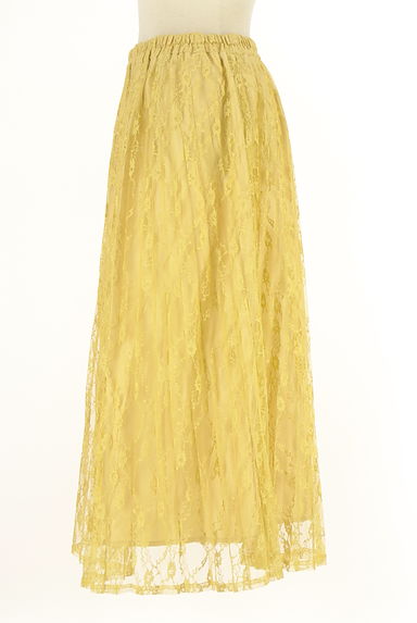 earth music&ecology（アースミュージック＆エコロジー）の古着「総レースロングスカート（ロングスカート・マキシスカート）」大画像３へ