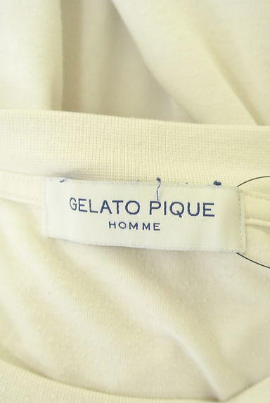クリックで大画像表示 gelato pique(ジェラートピケ)の古着「GELATO PIQUE HOMME ロゴTシャツ(Tシャツ)」大画像6へ